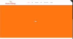 Desktop Screenshot of khaitanholdings.com